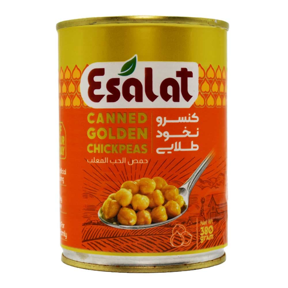 کنسرو نخود طلایی اصالت ESALAT وزن 380 گرم