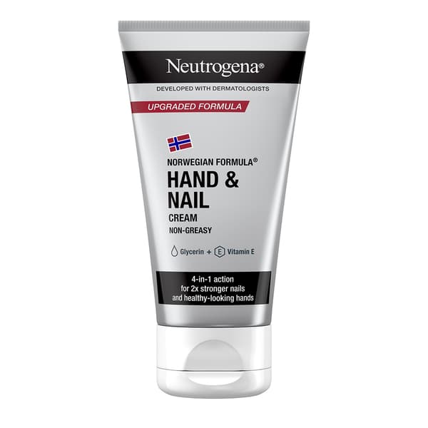 کرم مرطوب کننده 4 کاره دست و ناخن نوتروژینا HAND & NAIL حجم 75میل — تصویر ۴