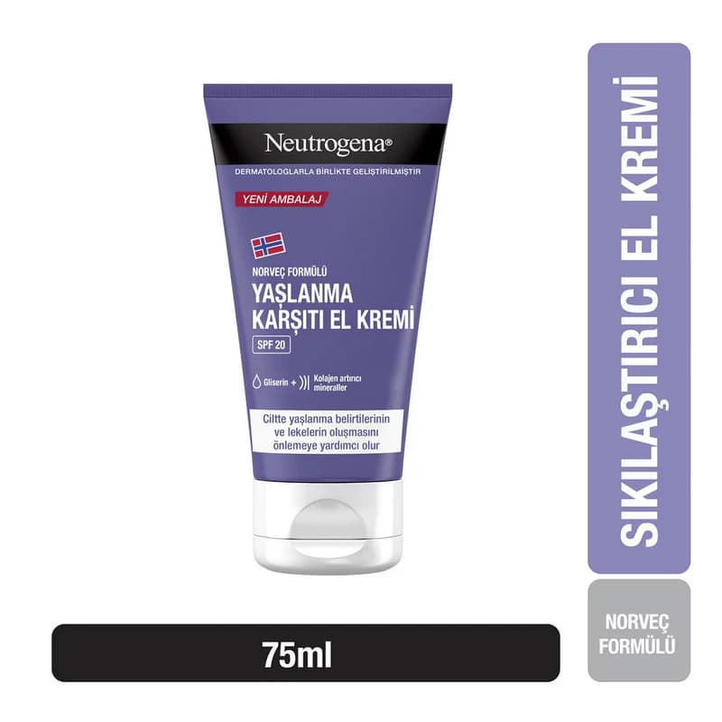 کرم ضد پیری دست نوتروژینا حاوی ضد آفتاب SPF 20 — تصویر ۳