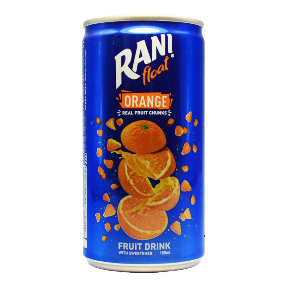 آبمیوه رانی RANI تیکه با طعم پرتقال حجم 180 میلی لیتر