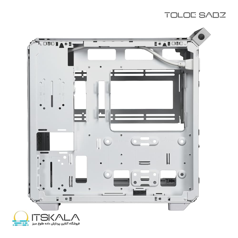 کیس کولرمستر QUBE 500 Flatpack White Edition — تصویر ۵