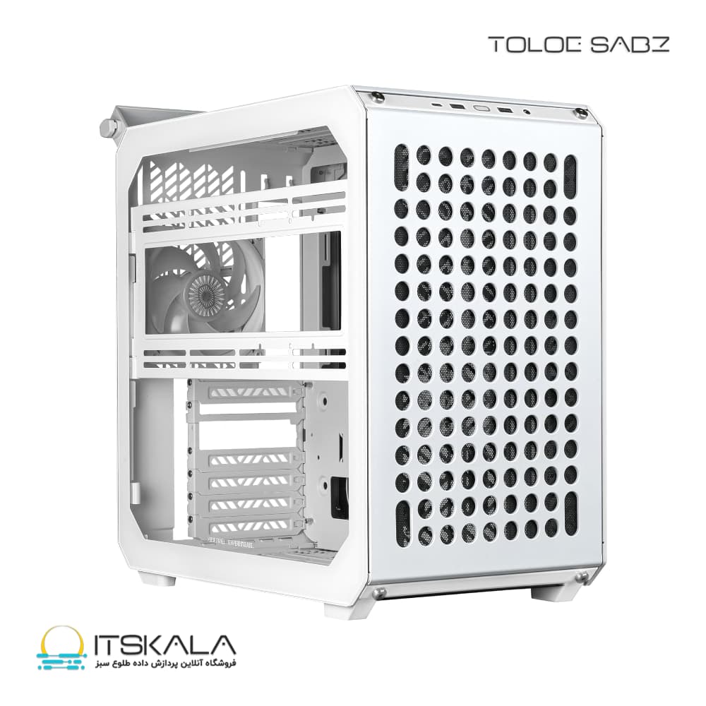 کیس کولرمستر QUBE 500 Flatpack White Edition — تصویر ۷