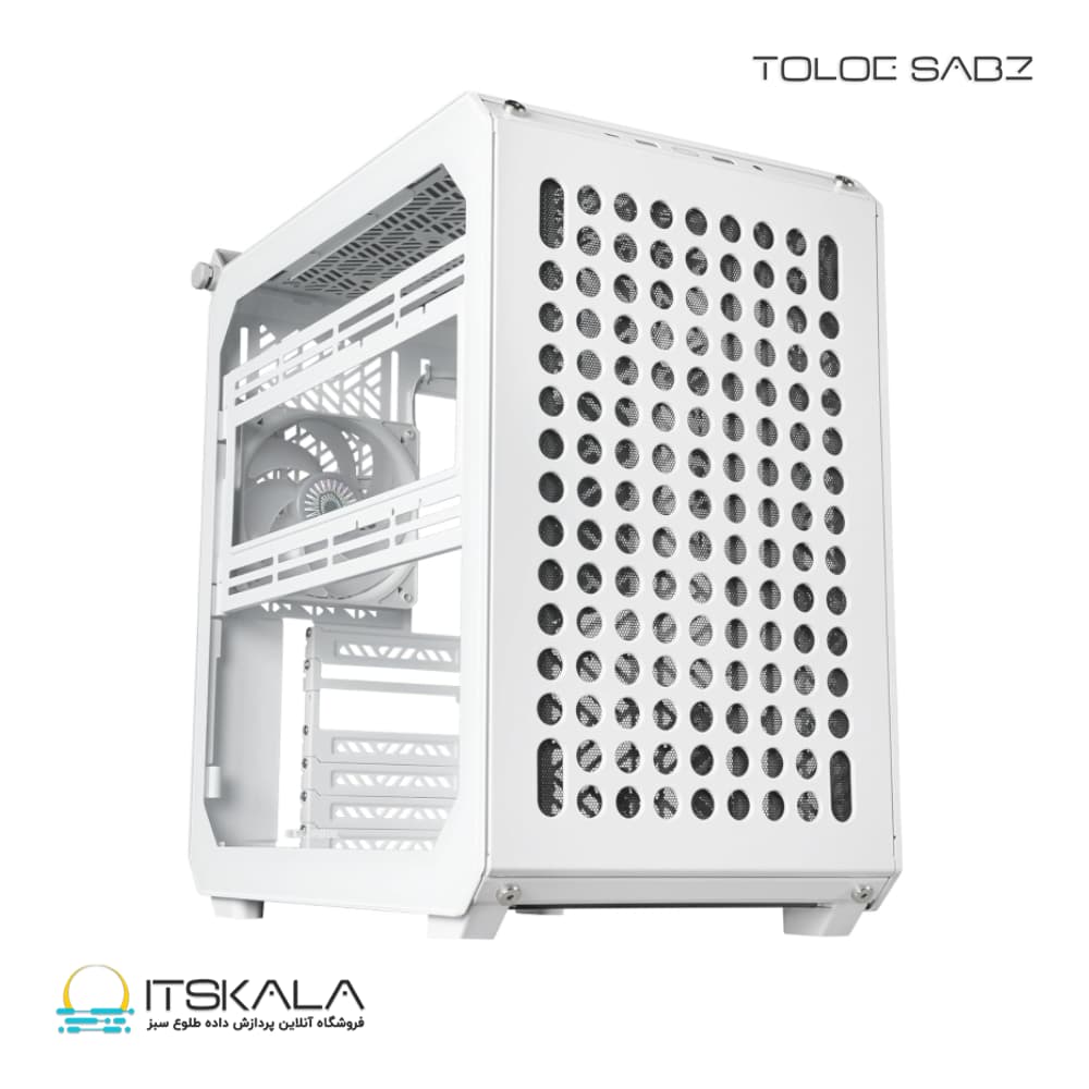 کیس کولرمستر QUBE 500 Flatpack White Edition