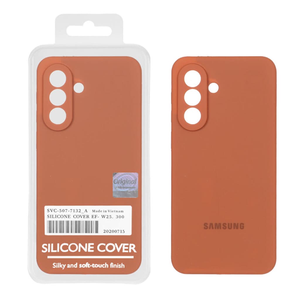 قاب سیلیکونی پاک کنی اورجینال Master Quality مدل Samsung Galaxy A37 – ارغوانی (پک دار) — تصویر ۶