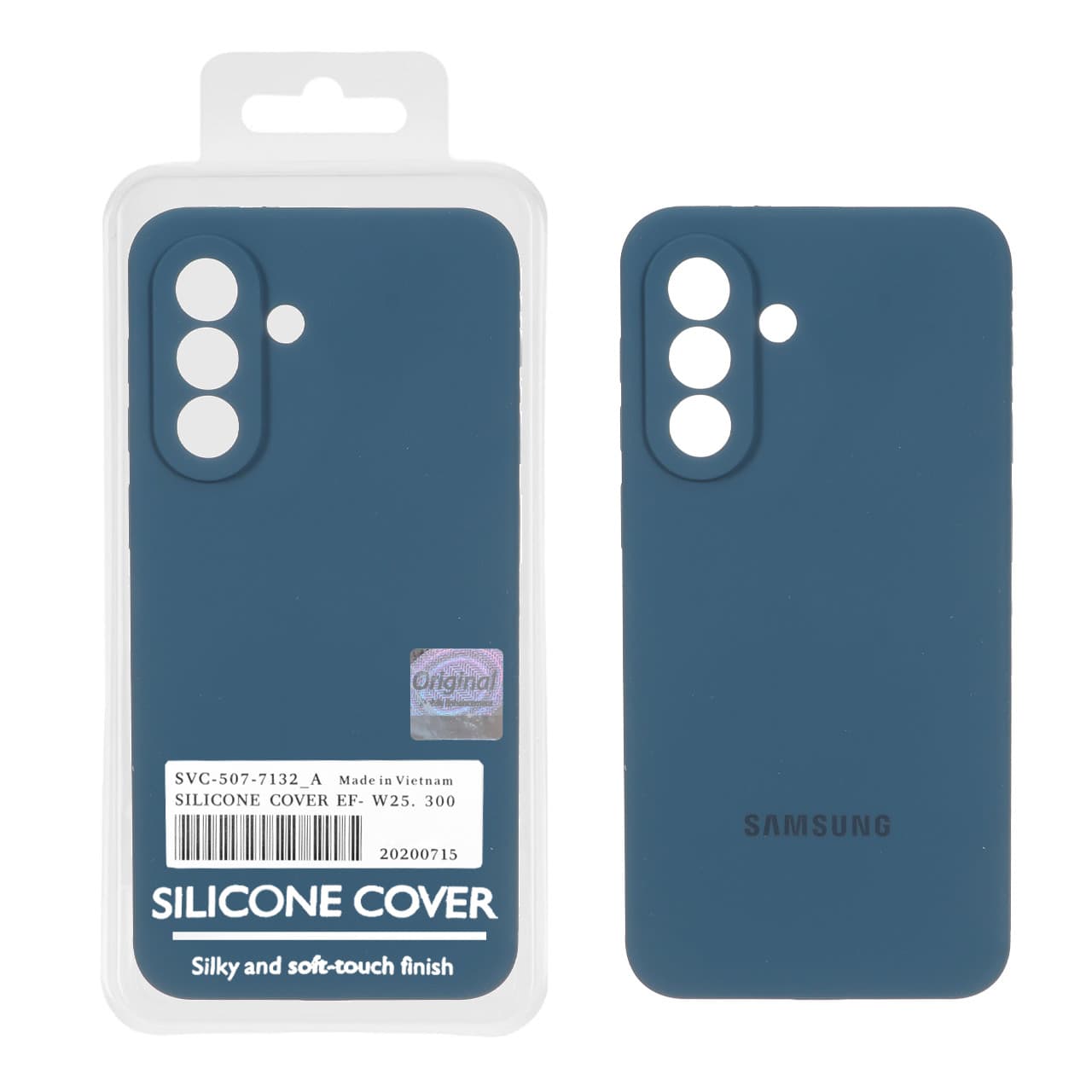 قاب سیلیکونی پاک کنی اورجینال Master Quality مدل Samsung Galaxy A37 – ارغوانی (پک دار) — تصویر ۳