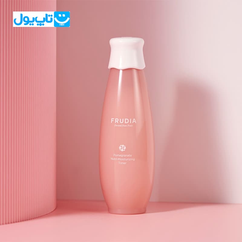 تونر آبرسان صورت فرودیا Frudia حاوی عصاره انار ضد چروک و کلاژن ساز حجم 195 میلیلیتر — تصویر ۱۱