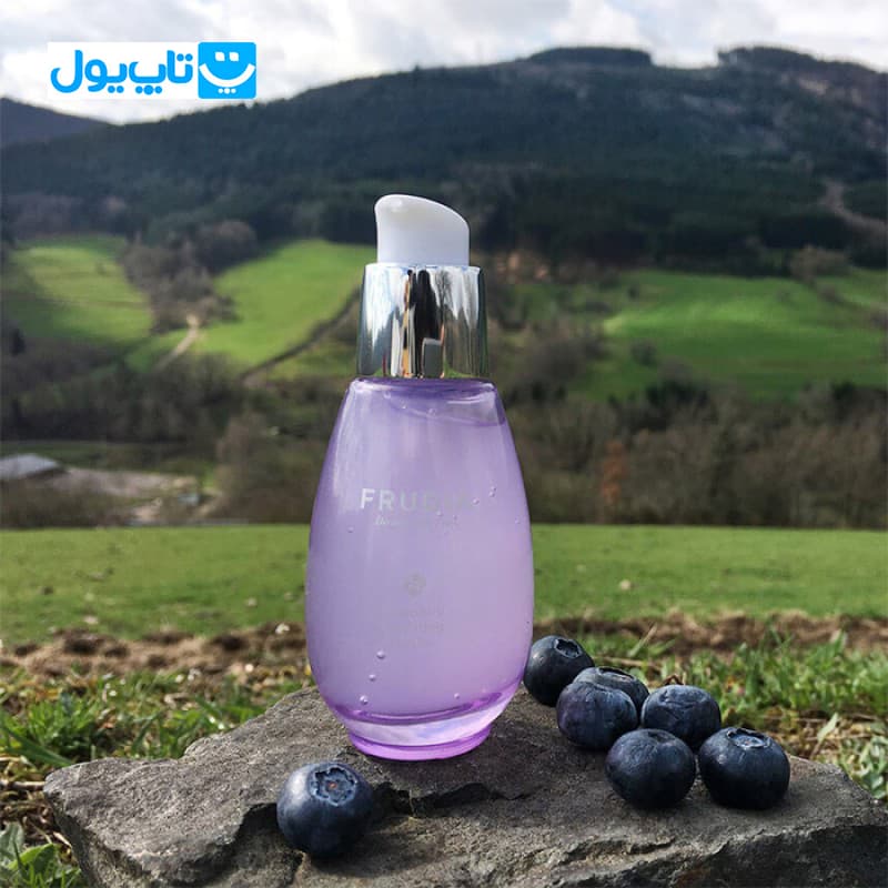 سرم آبرسان صورت فرودیا Frudia حاوی عصاره بلوبری احیا کننده پوست 50 گرم — تصویر ۵