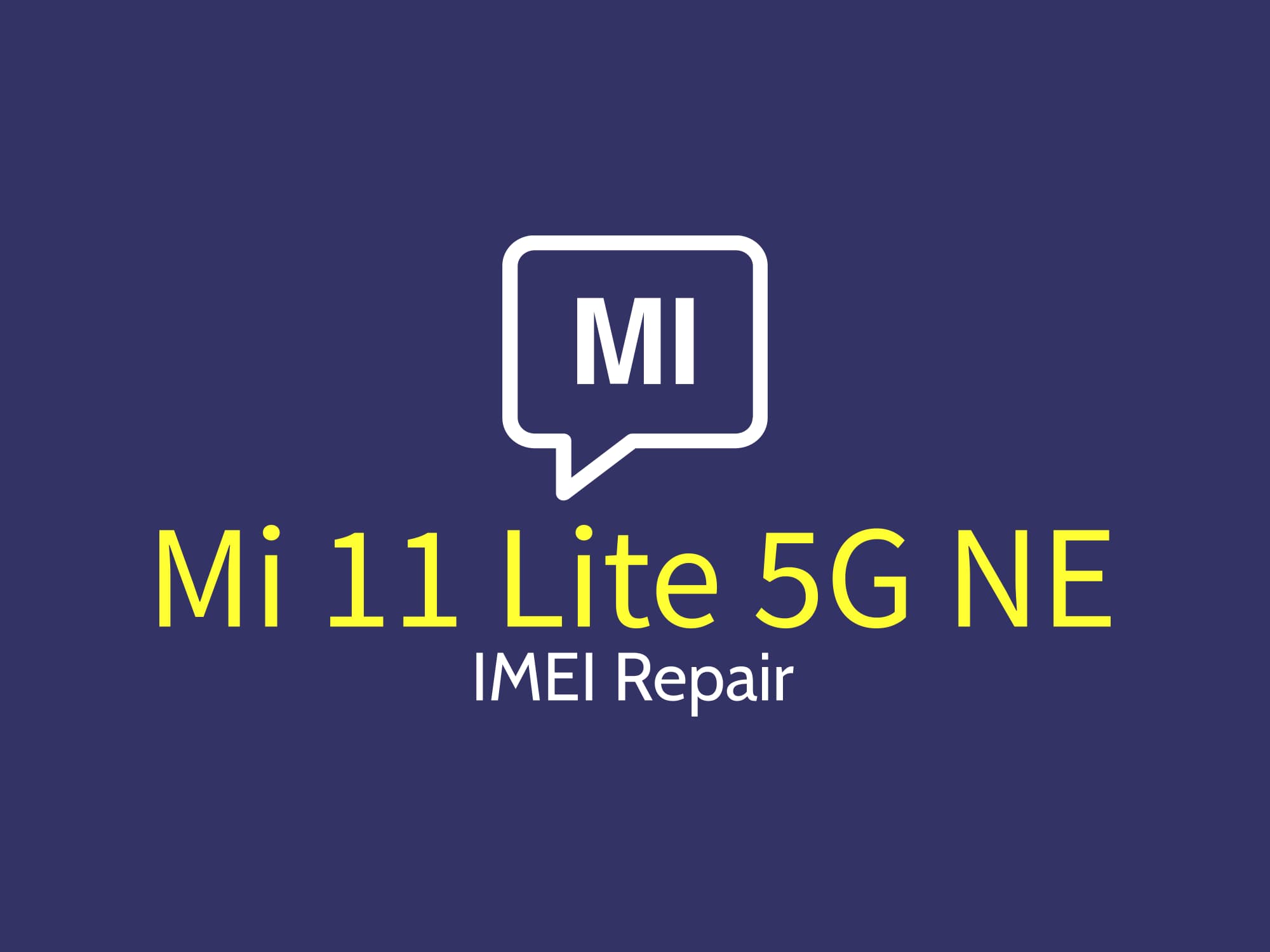 ترمیم سریال MIUI 14 گوشی Mi 11 Lite 5G NE ( lisa )