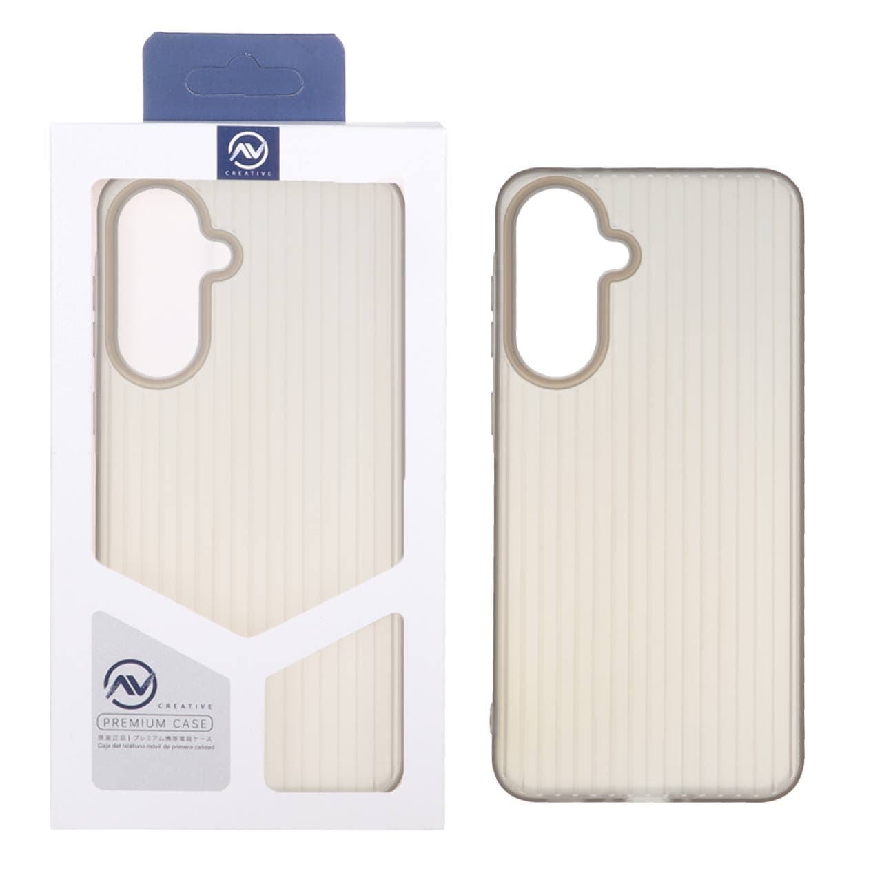 قاب Line Case ژله ای Samsung Galaxy A36 / A56 – خاکستری (پک دار)