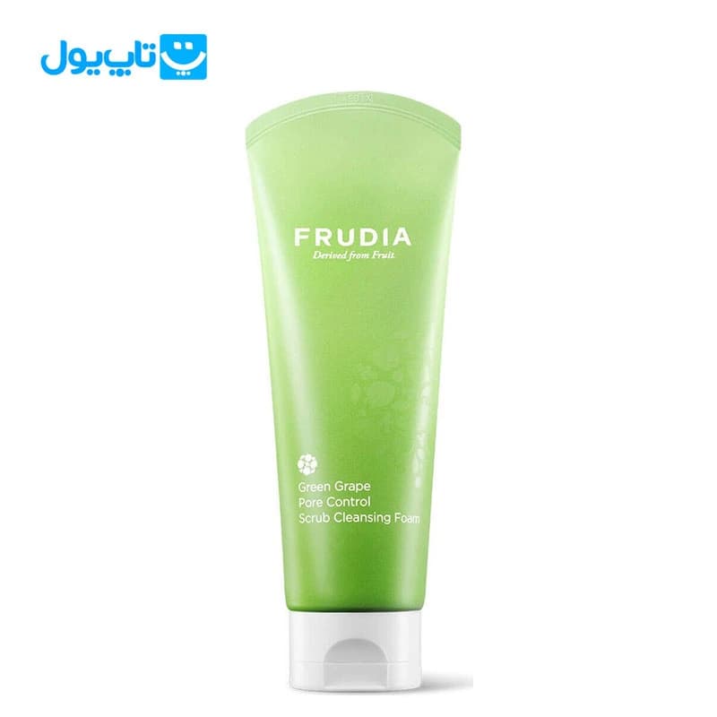 فوم شستشو صورت فرودیا Frudia حاوی عصاره انگور سبز کنترل کننده منافذ حجم 145 میلی لیتر — تصویر ۷