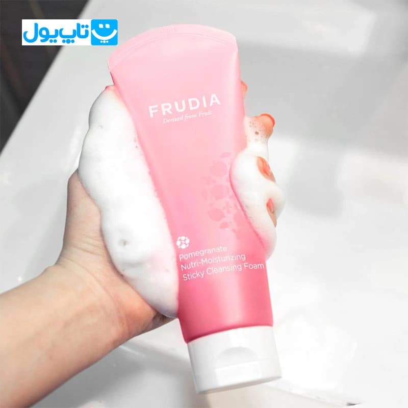 فوم شستشو صورت فرودیا Frudia حاوی عصاره انار مرطوب کننده و مغذی حجم 145 میلی لیتر — تصویر ۱۱