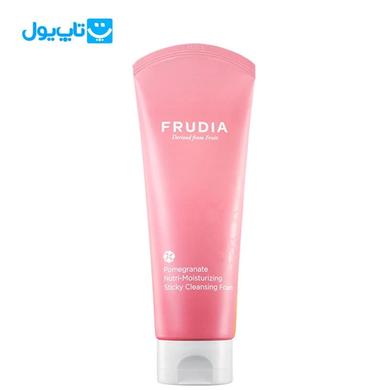 فوم شستشو صورت فرودیا Frudia حاوی عصاره انار مرطوب کننده و مغذی حجم 145 میلی لیتر