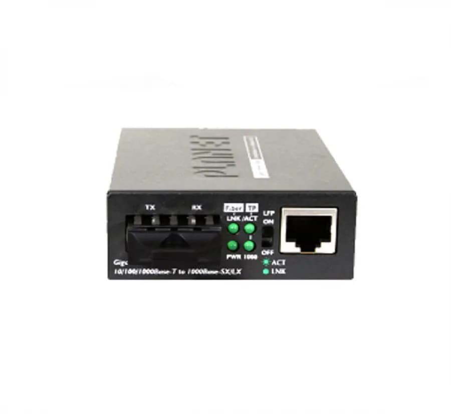 مدیا کانورتور فیبر نوری پلنت GT-802 V3
