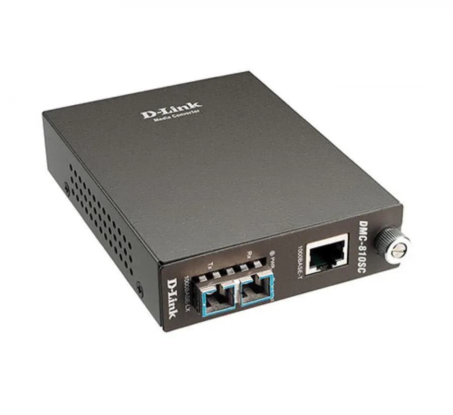مدیا کانورتور فیبر نوری دی لینک DMC-810SC