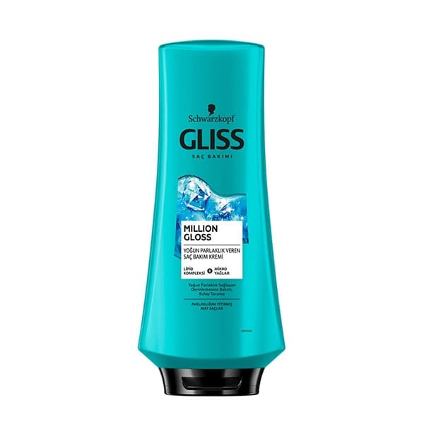 شامپو ترمیم کننده گلیس مدلGLISS Million Gloss حجم 360 میلی لیتر