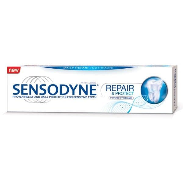 خمیر دندان فرانسوی سنسوداین مدل Repair And Protectحجم 75میلی لیتر