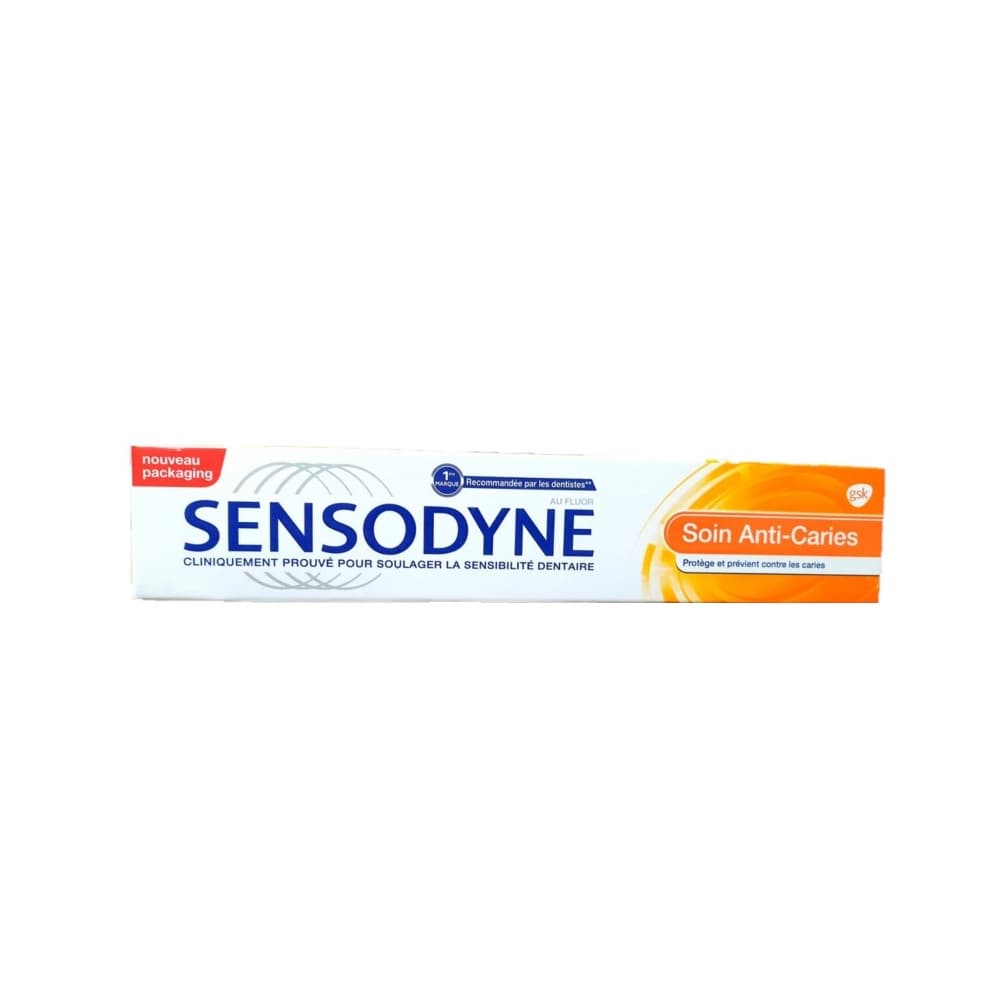 خمیردندان ضد پوسیدگی فرانسوی سنسوداین Sensodyne حجم 75میلی لیتر