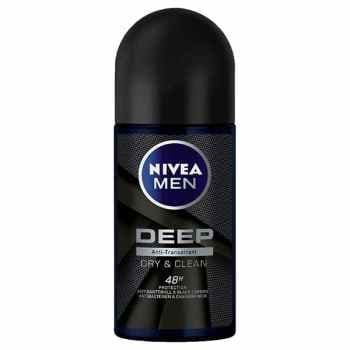 مام رول نیوا ضد تعریق مردانه نیوآ مدل deep black حجم 50 میلی لیتر