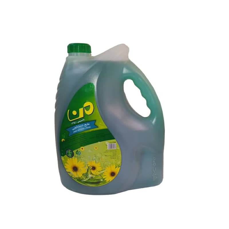 مایع دستشویی من مدل Green حجم 4 لیتر — تصویر ۳