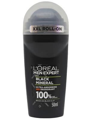 مام رول اورال ضد تعریق Loreal مدل Black Mineral حجم 50 میلی لیتر
