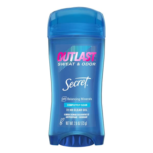 مام سکرت ژله ای زنانه مدلSecret OUT LAST SWEAT & ODORحجم73گرم