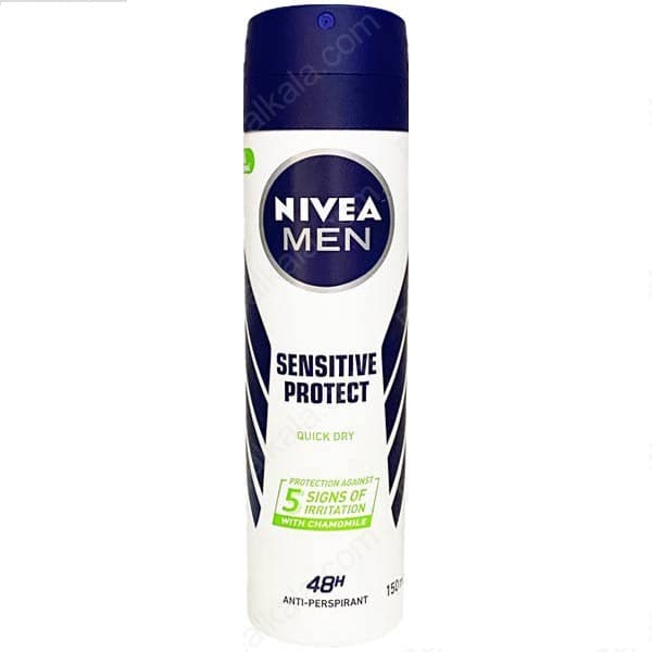 اسپری بدن نیوا مردانه نیوا مدل Sensitive Protect حجم 150 میلی لیتر