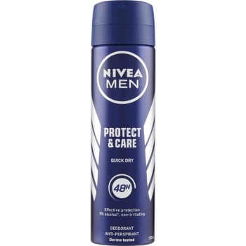 اسپری نیوا ضدتعریق مردانه نیوآ مدل Protect & Care حجم 150 میلی لیتر