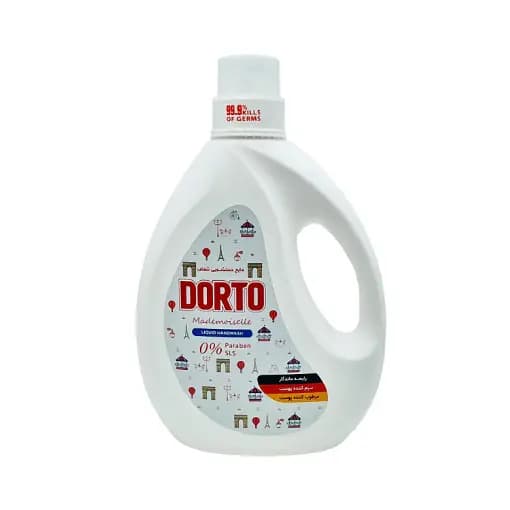 مایع دستشویی شفاف دورتو مدل مادمازل وزن 2700 گرم