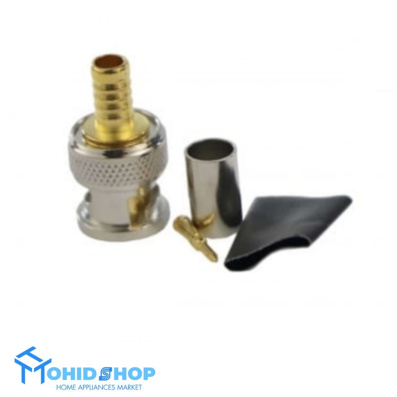 فیش BNC پرسی سه تیکه — تصویر ۲