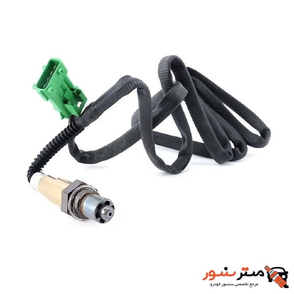 سنسور اکسیژن سوکت سبز سیم بلند BOSCH اصلی
