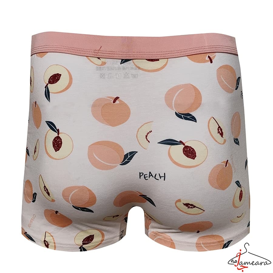 شورت مردانه پادار طرح هلو — تصویر ۷