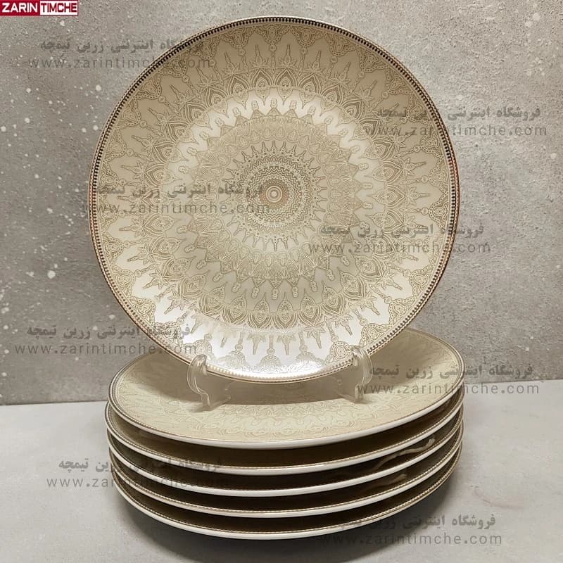 پیش دستی میوه خوری چینی لورین قالب سفیر مدل کارن — تصویر ۸