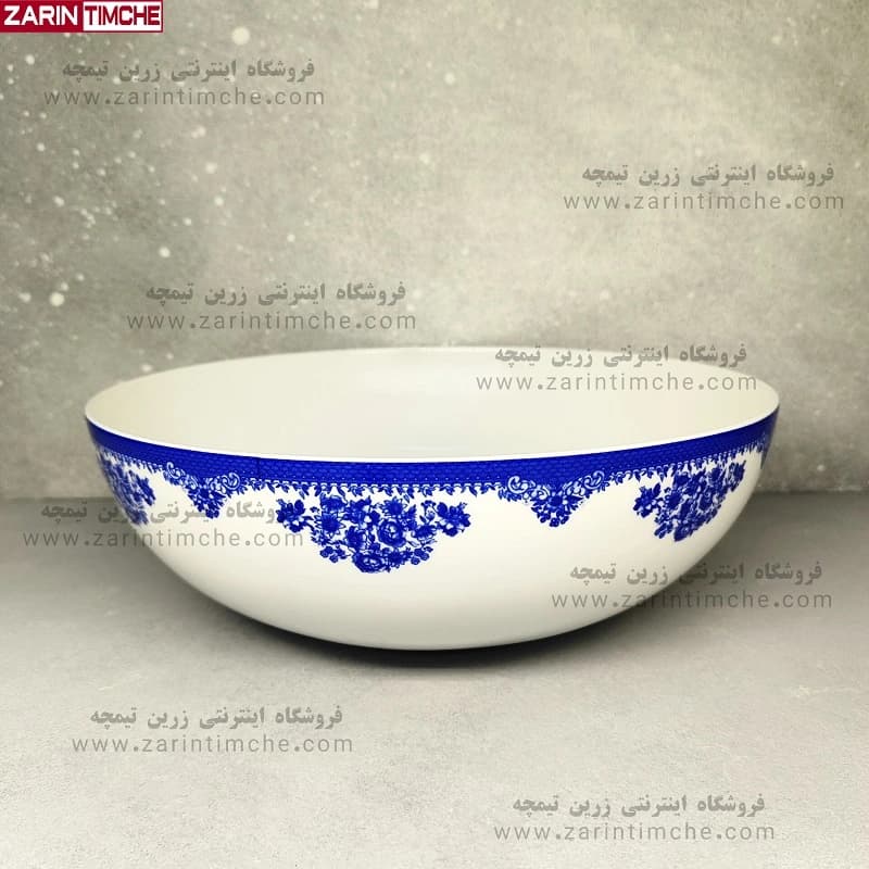 کاسه سالاد خوری چینی زرین مدل فلورانس