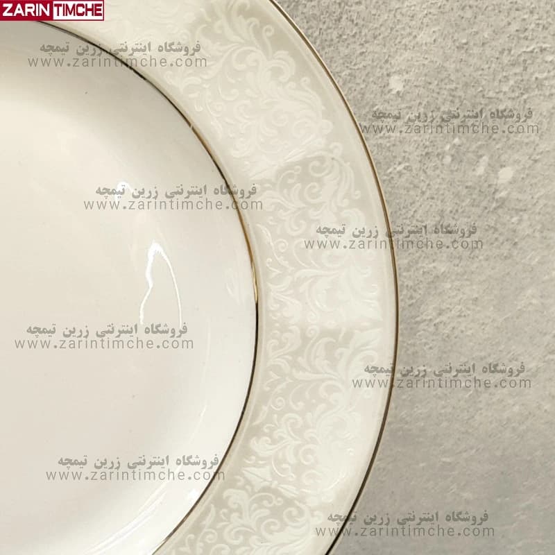 پیش دستی میوه خوری چینی زرین مدل دلسا — تصویر ۹