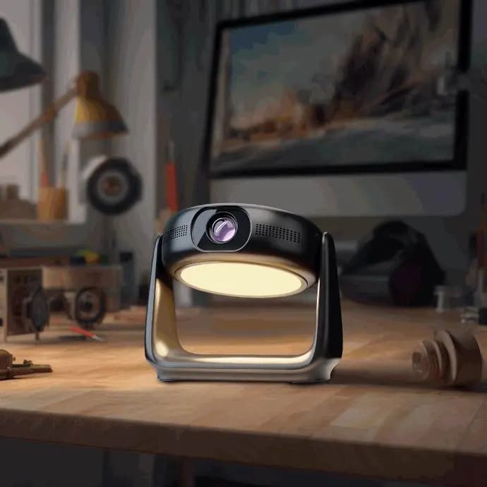 ویدیو پروژکتور پاورولوژی Powerology 300 Ansi Lumens Full HD Portable Projector — تصویر ۸