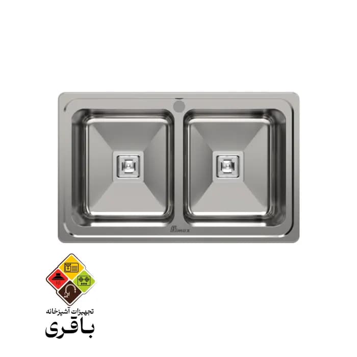 سینک توکار بیمکث مدل ۹۳۴ — تصویر ۴