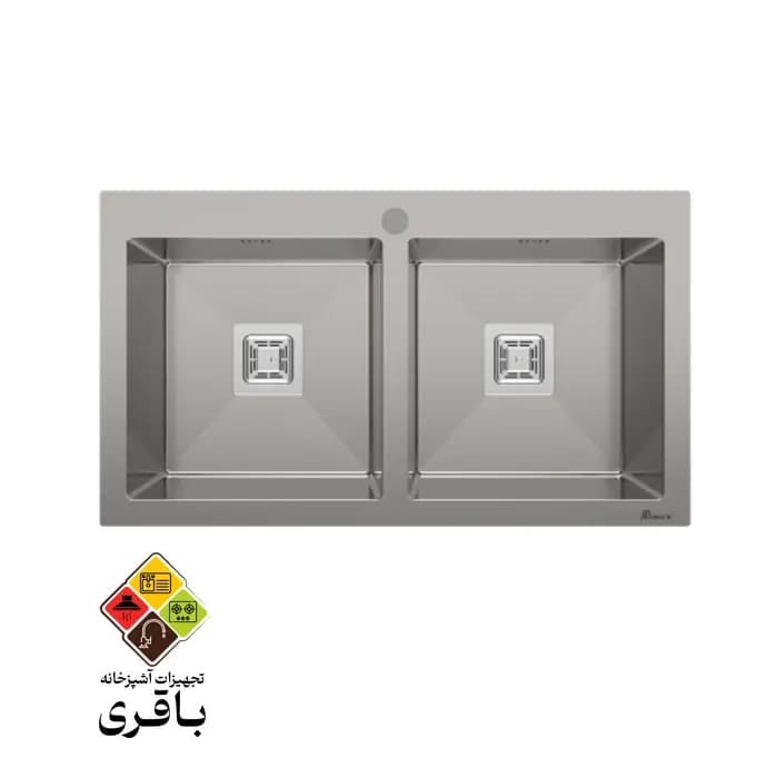 سینک توکار بیمکث مدل ۷۲۲ — تصویر ۲