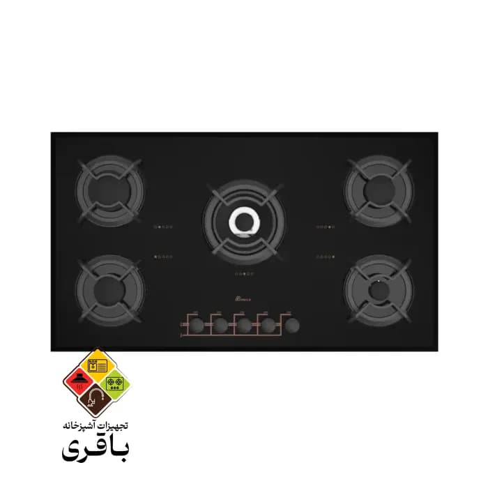 اجاق شیشه ای بیمکث ۰۰۱۱ مشکی — تصویر ۲