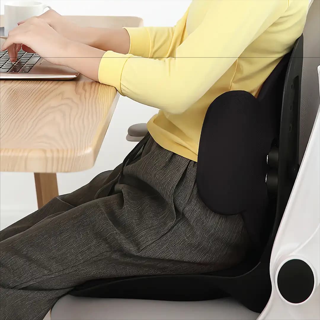 پشتی طبی نشیمنی گرین لاین Green Lion Lumbar Pro Adjustable Back Support — تصویر ۱۱