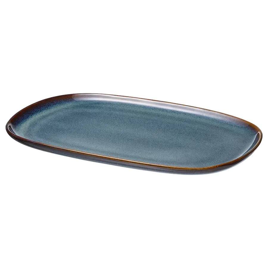 دیس آبی ایکیا GLADELIG سایز 31×19 سانتی‌متر