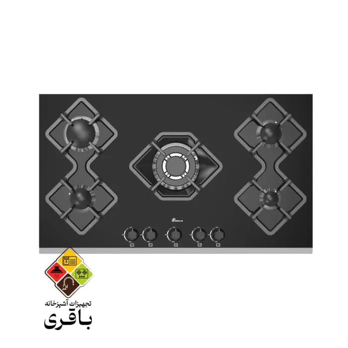 اجاق شیشه‌ ای بیمکث مدل ۵۰۹۰ پلاس آینه‌ ای