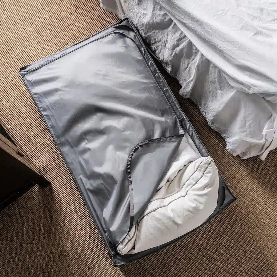 باکس نظم دهنده ایکیا SKUBB خاکستری تیره، 90x53x19 سانتیمتر — تصویر ۵