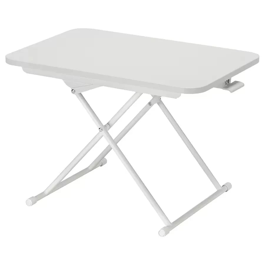 استند لپ‌ تاپ ایکیا DUBBLA سفید، سایز 60×40 سانتی‌متر — تصویر ۱۰