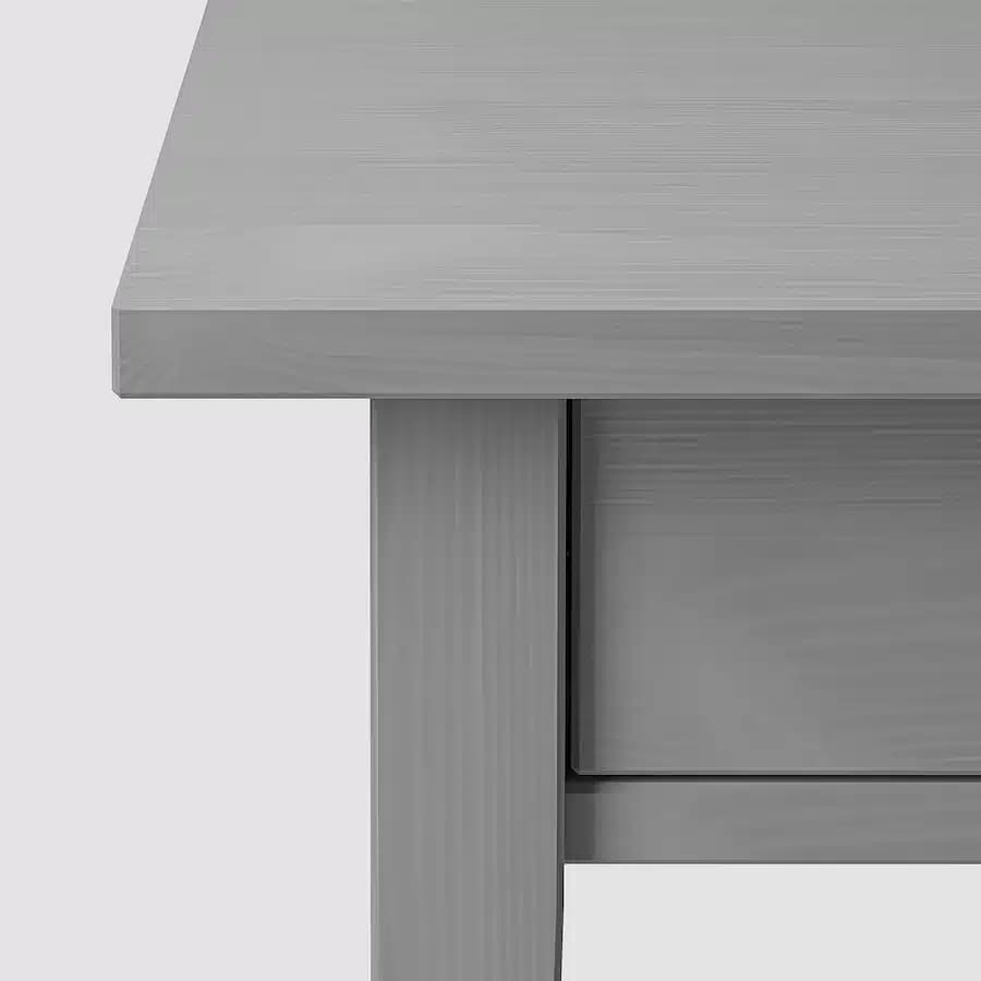 پاتختی ایکیا HEMNES خاکستری، 46×35 سانتی‌متر — تصویر ۹
