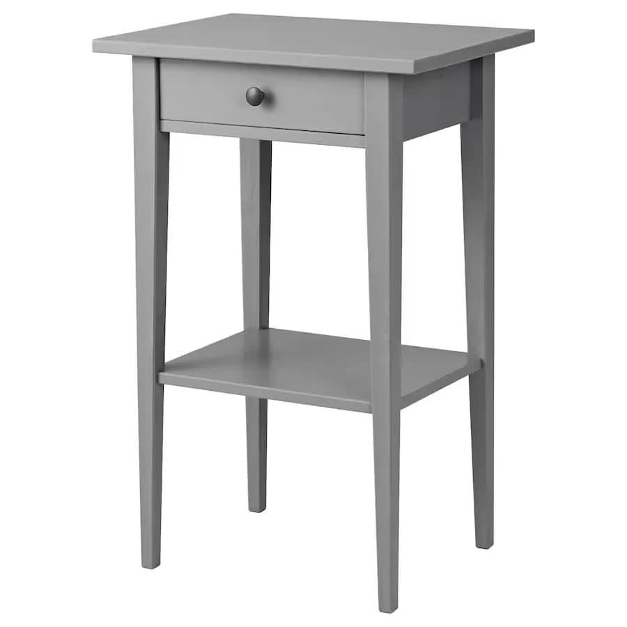 پاتختی ایکیا HEMNES خاکستری، 46×35 سانتی‌متر — تصویر ۸