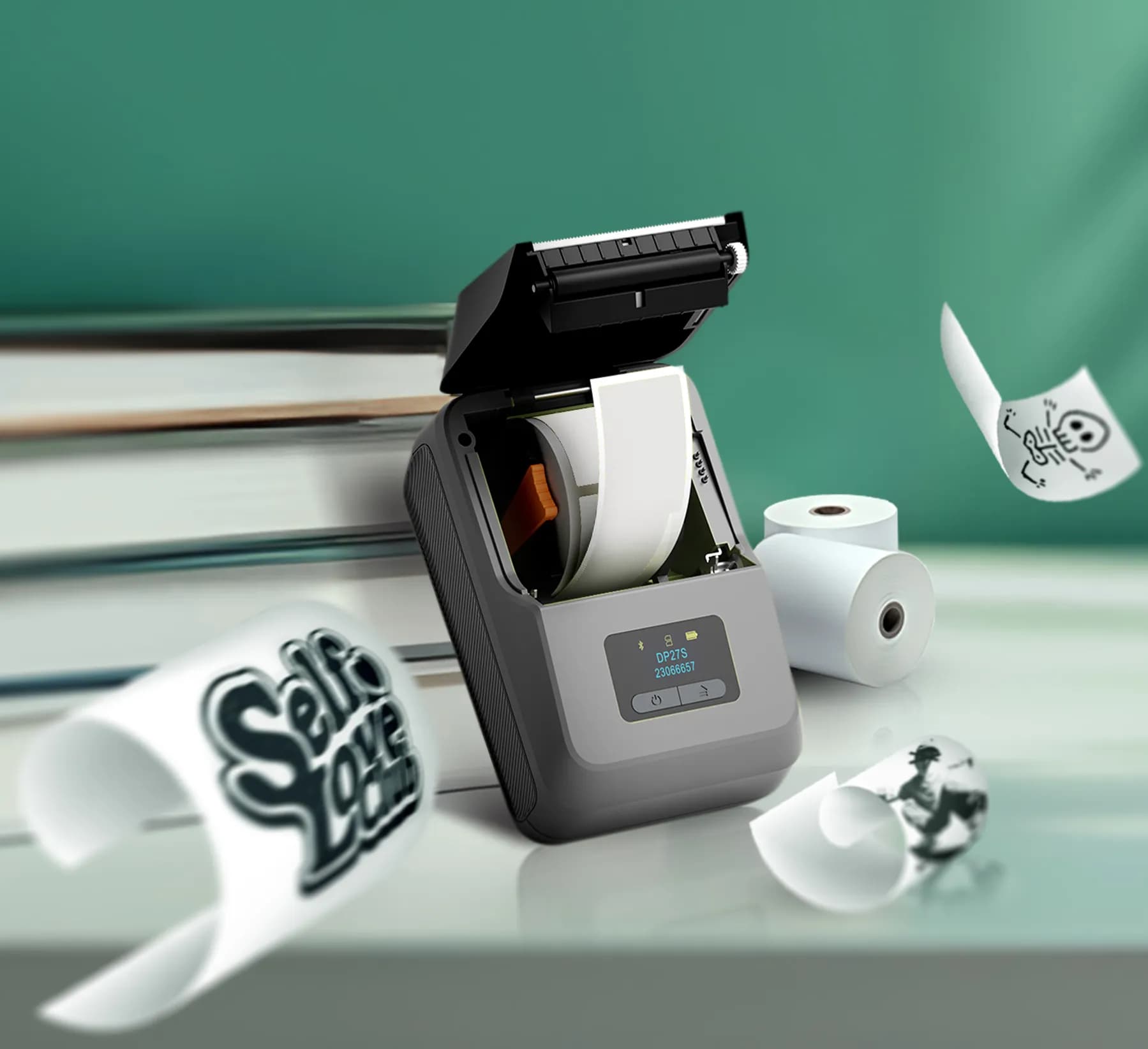 چاپگر حرارتی گرین لاین Green Lion Thermal Printer — تصویر ۹