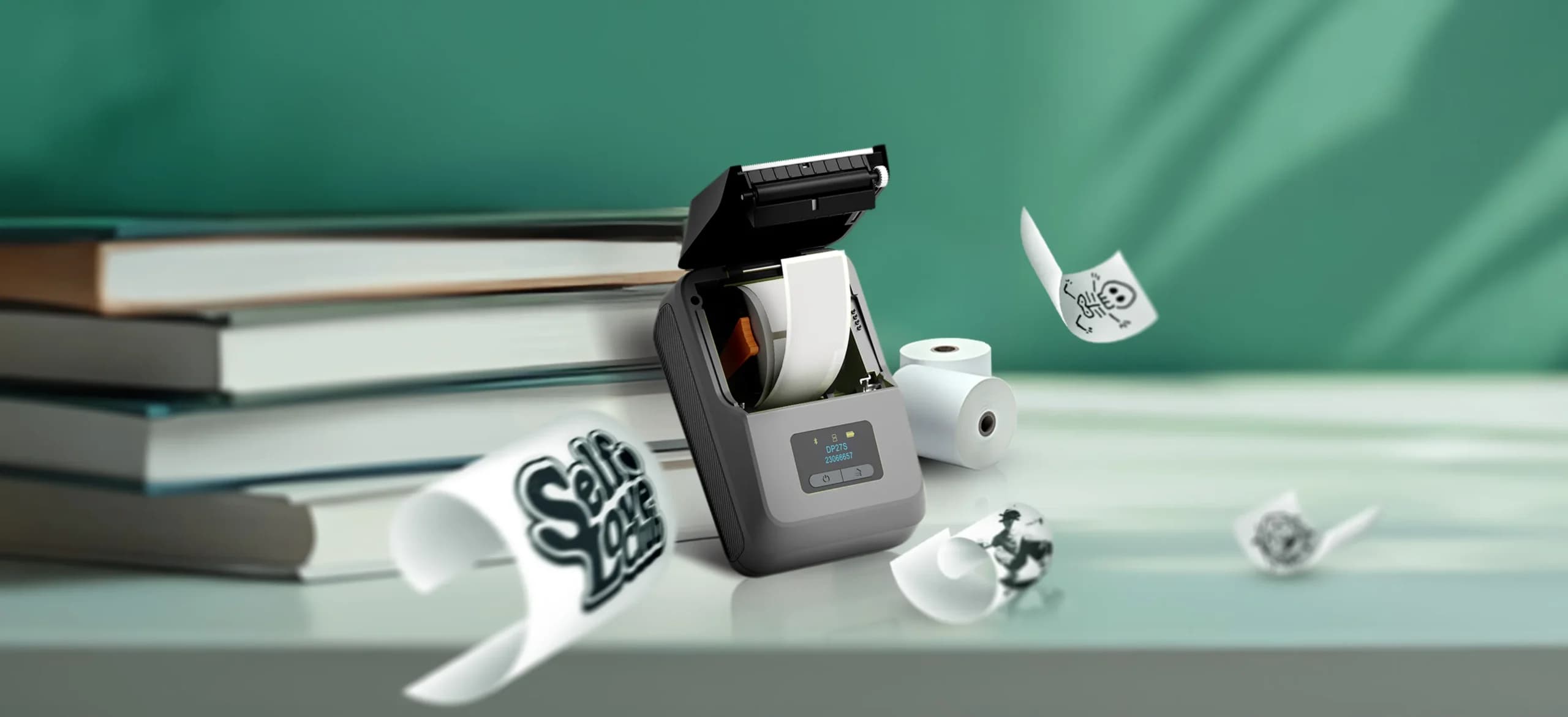چاپگر حرارتی گرین لاین Green Lion Thermal Printer — تصویر ۷
