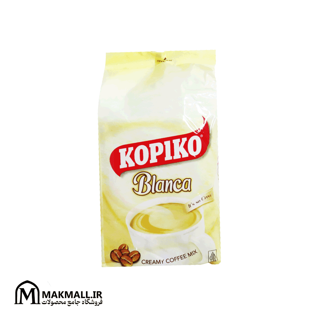 کافی میکس کوپیکو بلانکا با بافت کرمی | Kopiko Blanca Creamy Coffee Mix – بسته 10 ساشه