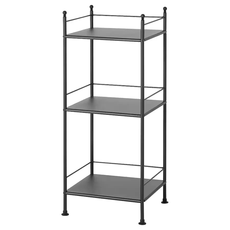 شلف ایستاده مشکی ایکیا FROSJON سایز 40×96 سانتی‌متر