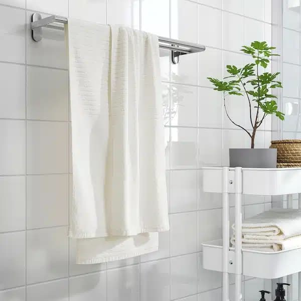 حوله استخری سفید ایکیا VAGSJON سایز 70×140 سانتیمتر — تصویر ۳